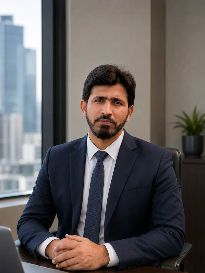 Portrait of Dr Hafiz Muhammad Siddique