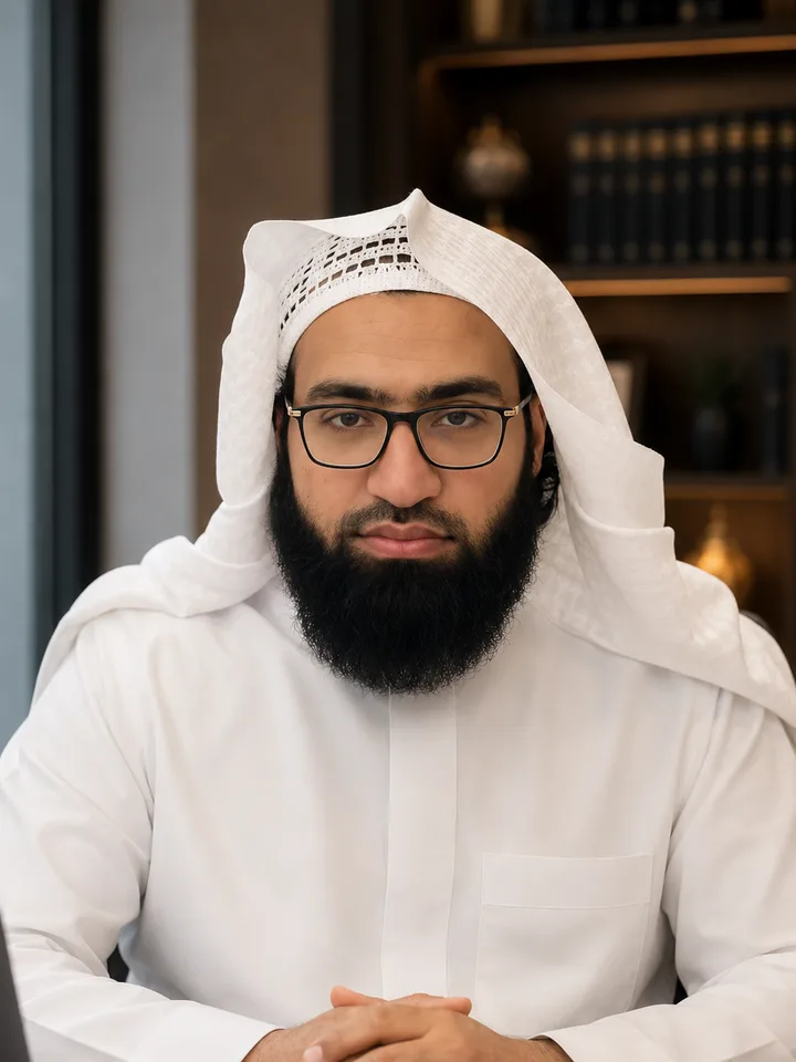 Portrait of Shaykh Saad Al-Deen Al-Dhafiri